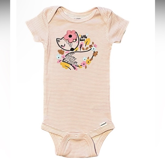 3 Pack Girls 6-9M Fox Onesies Bundle - Picture 2 of 4